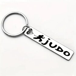 Judo Sporttasche + Schl&uuml;sselanh&auml;nger GRATIS mein Sport schwarz 70 cm Taschen