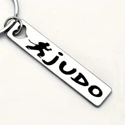 Judo Sporttasche + Schl&uuml;sselanh&auml;nger GRATIS mein Sport schwarz 70 cm Taschen