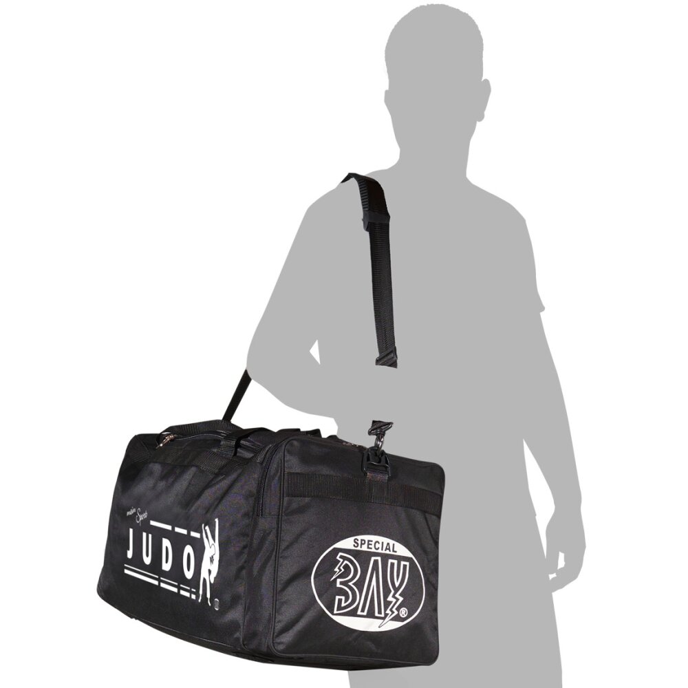 Judo Sporttasche + Schl&uuml;sselanh&auml;nger GRATIS mein Sport schwarz 70 cm Taschen