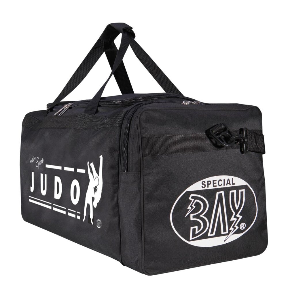 Judo Sporttasche + Schl&uuml;sselanh&auml;nger GRATIS mein Sport schwarz 70 cm Taschen