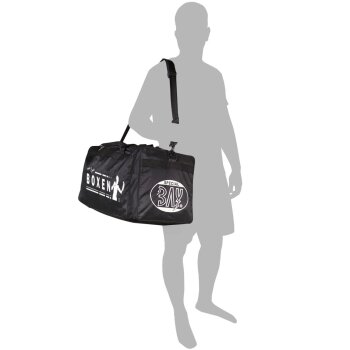 Boxen Sporttasche + Schlüsselanhänger GRATIS mein Sport schwarz 70 cm Taschen