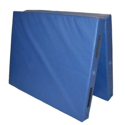 SafeDrop 244 Wurfmatte Faltbar 244 x 150 cm x 15 cm Dick Blau