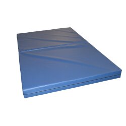 SafeDrop 244 Wurfmatte Faltbar 244 x 150 cm x 15 cm Dick Blau