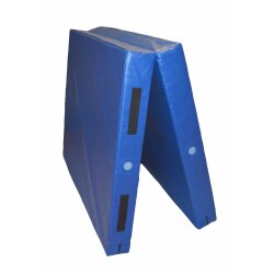SafeDrop 244 Wurfmatte Faltbar 244 x 150 cm x 15 cm Dick Blau