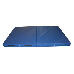 SafeDrop 244 Wurfmatte Faltbar 244 x 150 cm x 15 cm Dick Blau