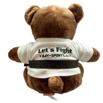 Baby Bay Teddybär mit Budogürtel in deiner Wunschfarbe 24 cm