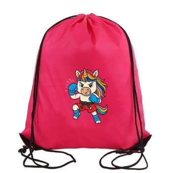 Sportbeutel Kids Fight Club Einhorn – Pinker...