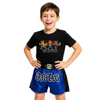Kids Fight Club T-Shirt Wild Fighters für Kinder  schwarz 146