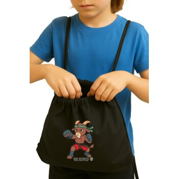Sportbeutel Kids Fight Club Steinbock – K.O. Goat Turnbeutel ist los für Kinder