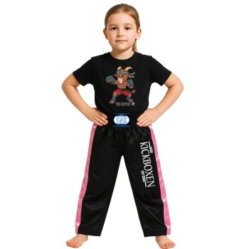 SET ANGEBOT Kids Fight Club T-Shirt Steinbock + Stick Kickboxhose