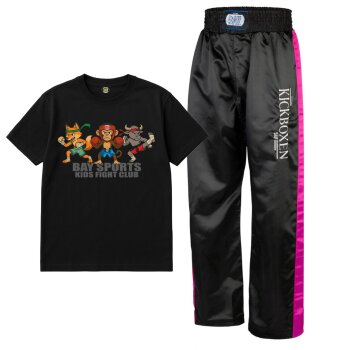 SET ANGEBOT Kids Fight Club T-Shirt Wild Fighter + Stick...