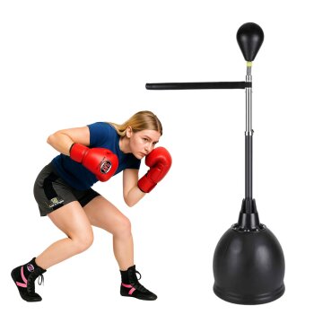 ReflexMax Standboxbirne Punching Ball Premium Qualität Erwachsene und Jugendliche 160 bis 240  cm
