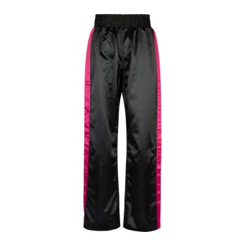 Stick Kickboxhose schwarz/pink 200 (XXL)