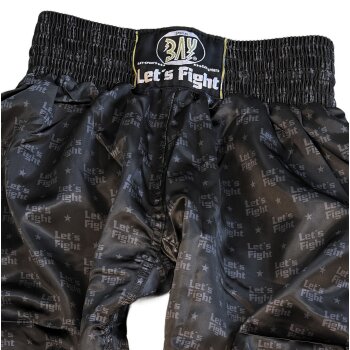 Allover Kickboxhose Let´s Fight 1001 schwarz S -...