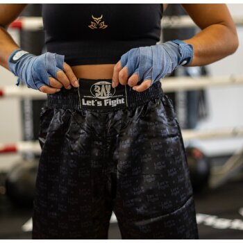 Allover Kickboxhose Let´s Fight 1001 schwarz S - 160