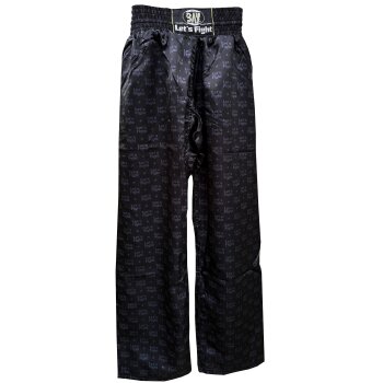 Allover Kickboxhose Let´s Fight 1001 schwarz M - 170