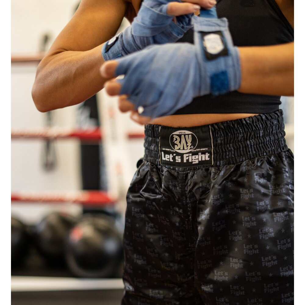 Allover Kickboxhose Let´s Fight 1001 schwarz M - 170