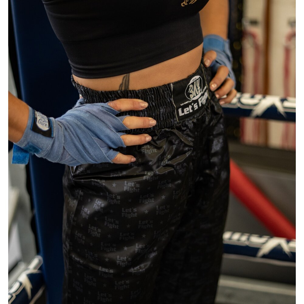 Allover Kickboxhose Let´s Fight 1001 schwarz L - 180