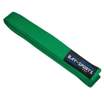 20 Jahre Jubel Angebot - 10 Stück Budogürtel Grün 220 cm