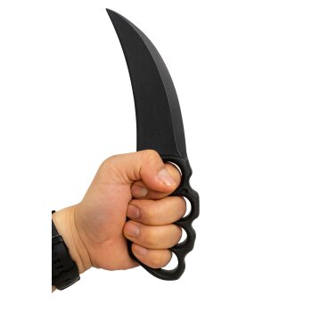 Kunststoff Messer mit 4 Fingergriff SV Übungsmesser...