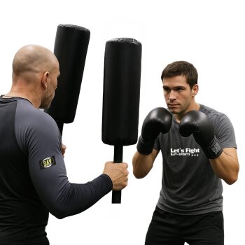 SET The Blocker schwarz + rot Schlagstock Schaumstoff...