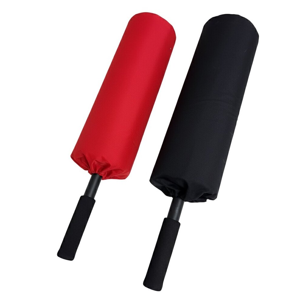 SET The Blocker schwarz + rot Schlagstock Schaumstoff Polsterung 65 cm