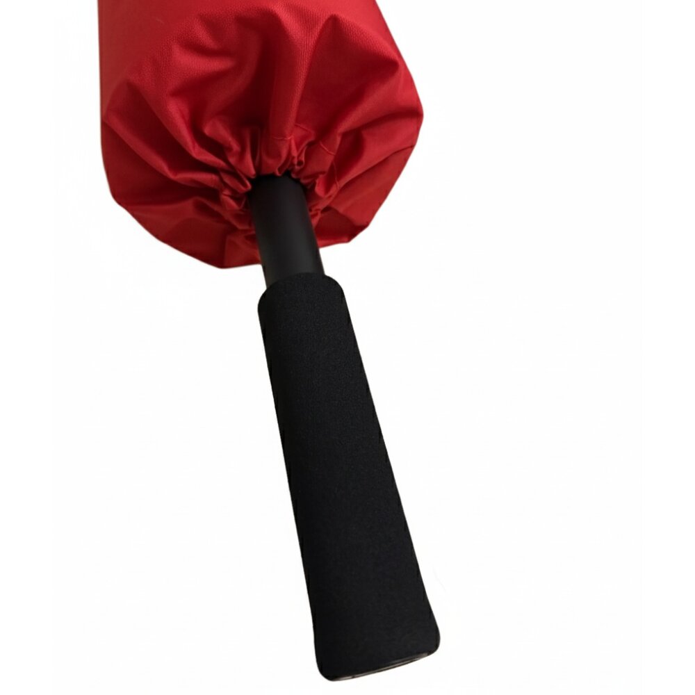 SET The Blocker schwarz + rot Schlagstock Schaumstoff Polsterung 65 cm