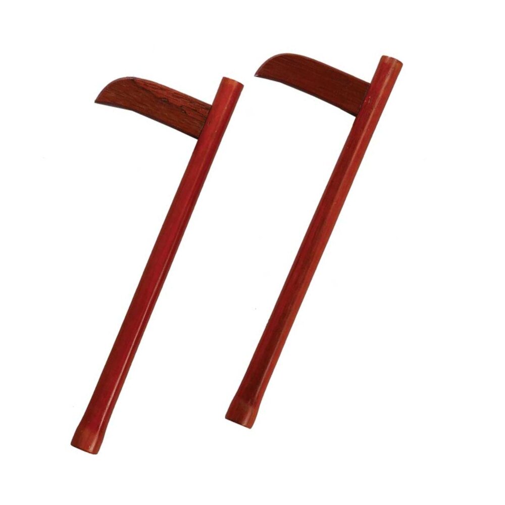 Kama  Echt Holz Halbmond Sichel Kamaki