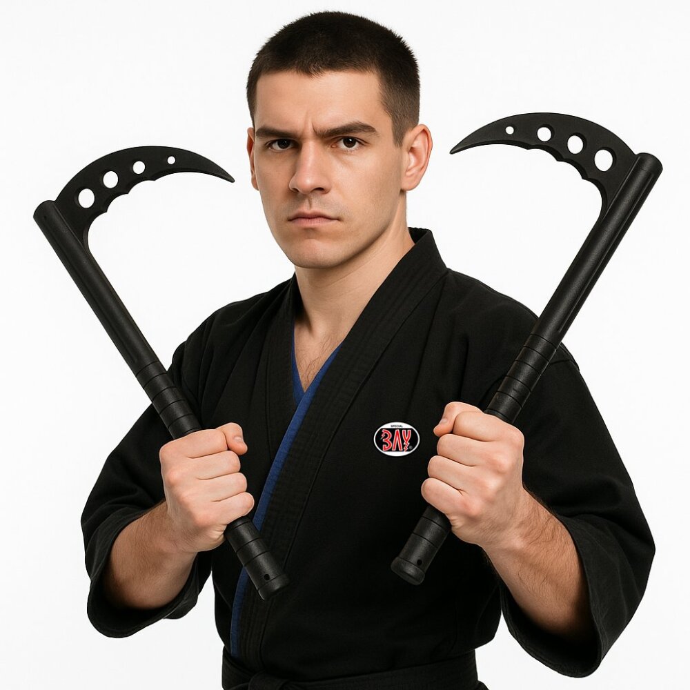 Kama PP-Kunststoff Halbmond Sichel Kamaki