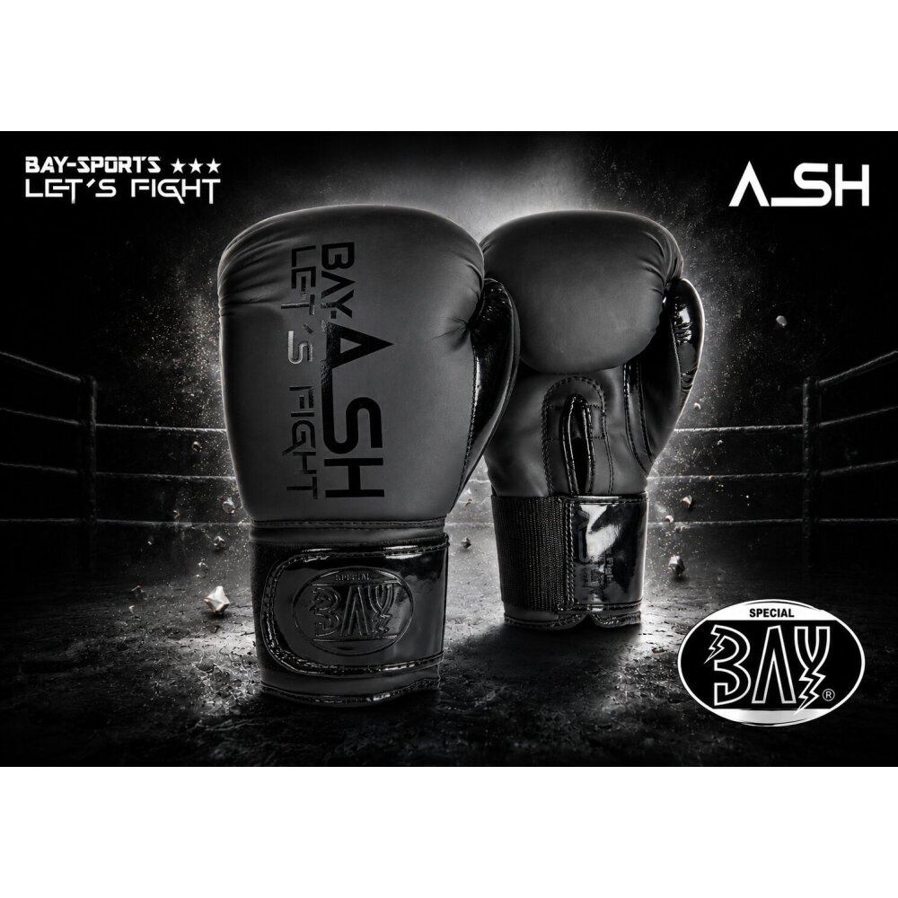 ASH Boxhandschuhe Black Edition 8 Unzen
