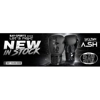 ASH Boxhandschuhe Black Edition 16 Unzen