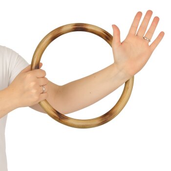 10x Set Angebot - Rattan Ring Wing Tsun Chi Sau Branding Muster Übungsring Innendurchmesser 22 cm