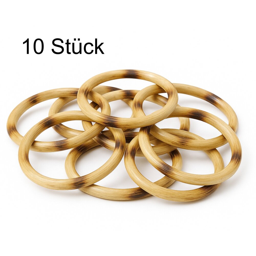 10x Set Angebot - Rattan Ring Wing Tsun Chi Sau Branding Muster Übungsring Innendurchmesser 22 cm