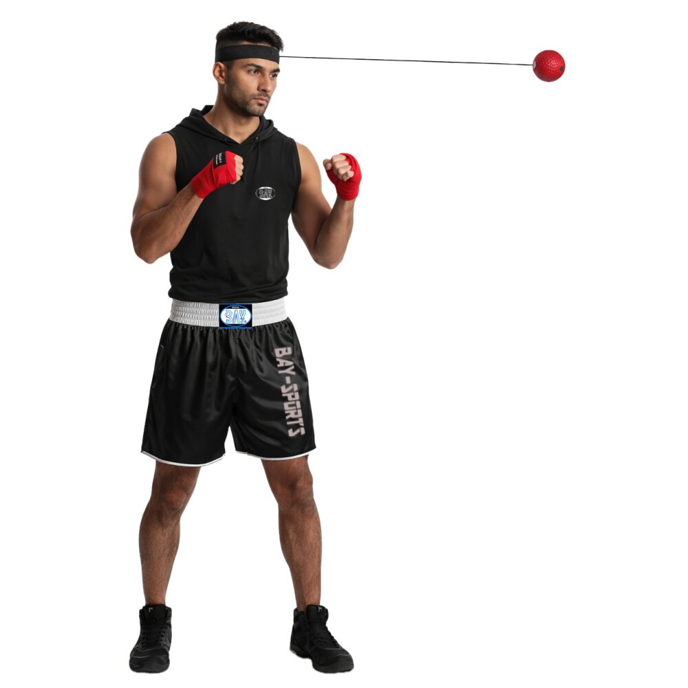 GRATIS ab einem Einkaufswert von 199 Euro Kopfball Quick Reflex Fightball Set Reaktions Ball für Boxen