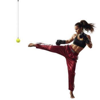 KickPrecision Decken-Kickball für Präzision & Balance