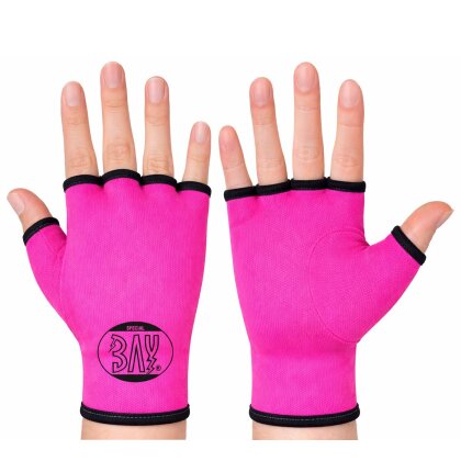 Innenhandschuhe Boxbandagen Handbandagen Boxen Kickboxen MMA pink XS