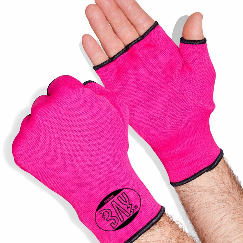 Innenhandschuhe Boxbandagen Handbandagen Boxen Kickboxen MMA pink XS