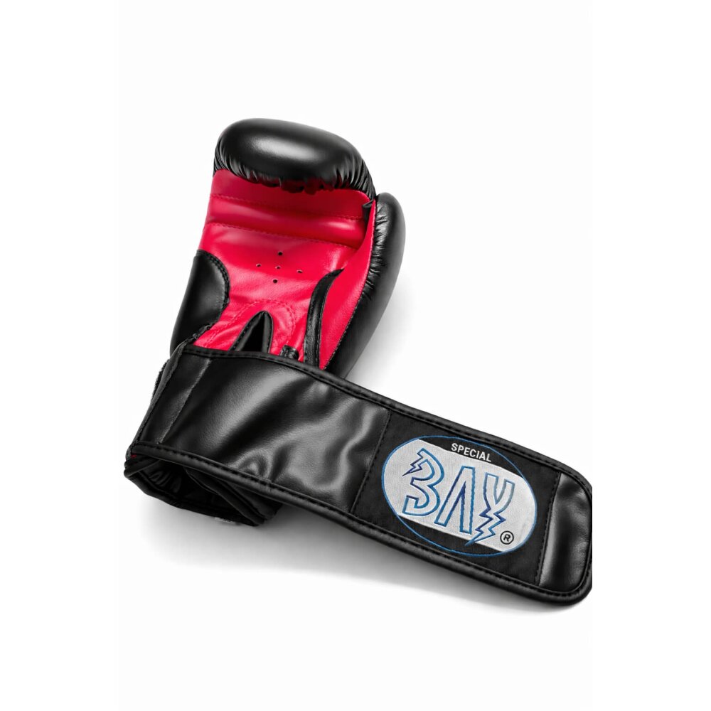 Future Boxhandschuhe + GRATIS Schlupfbandagen schwarz/pink 10 Unzen Schlupfbandagen S