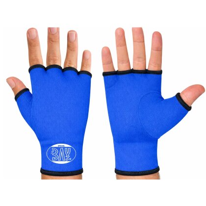 Innenhandschuhe Boxbandagen Handbandagen Boxen Kickboxen MMA blau M