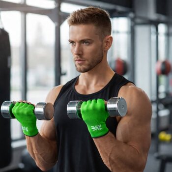 20 Jahre Jubel Angebot - Innenhandschuhe Boxbandagen Handbandagen Boxen Kickboxen MMA grün M