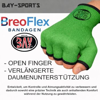 20 Jahre Jubel Angebot - Innenhandschuhe Boxbandagen Handbandagen Boxen Kickboxen MMA grün L