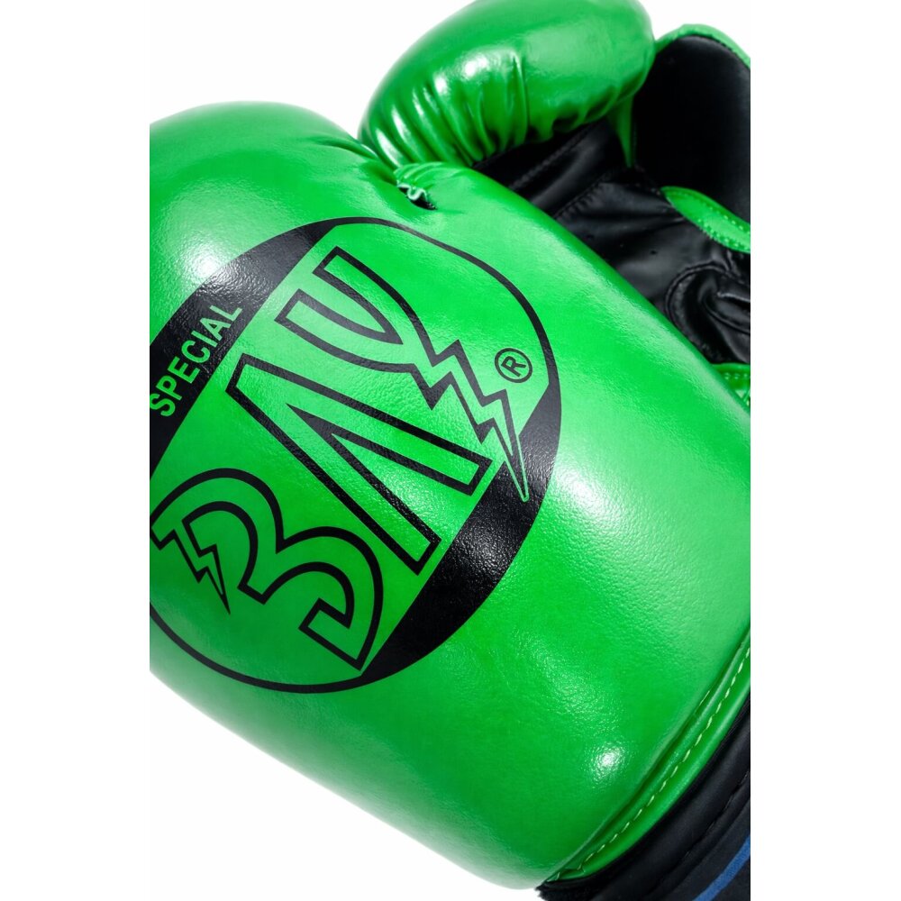 20 Jahre Jubel Angebot - Future Boxhandschuhe + GRATIS Innenhandschuhe grün 10 Unzen - Schlupf S