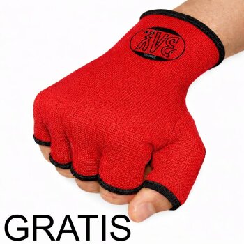 Future Boxhandschuhe rot + GRATIS Innenhandschuhe 8, 10 Unzen