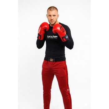 Future Boxhandschuhe rot + GRATIS Innenhandschuhe 8 Unzen + Schlupf rot Senior Universalgröße