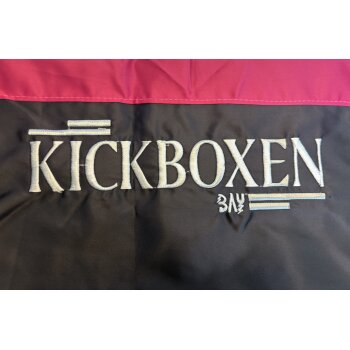 Stick Kickboxhose schwarz/pink 200 (XXL)