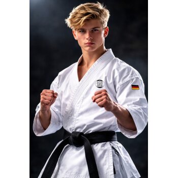 Stickabzeichen Deutschlandfahne Bügelpatch Flagge BRD