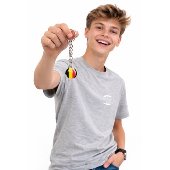 Germany Kugel Schlüsselanhänger Glas