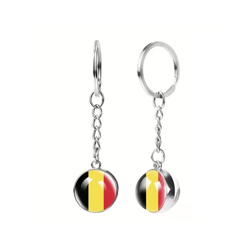 Germany Kugel Schlüsselanhänger Glas