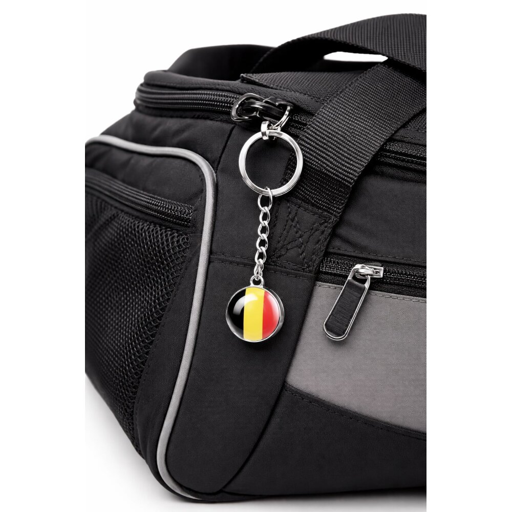 Germany Kugel Schlüsselanhänger Glas