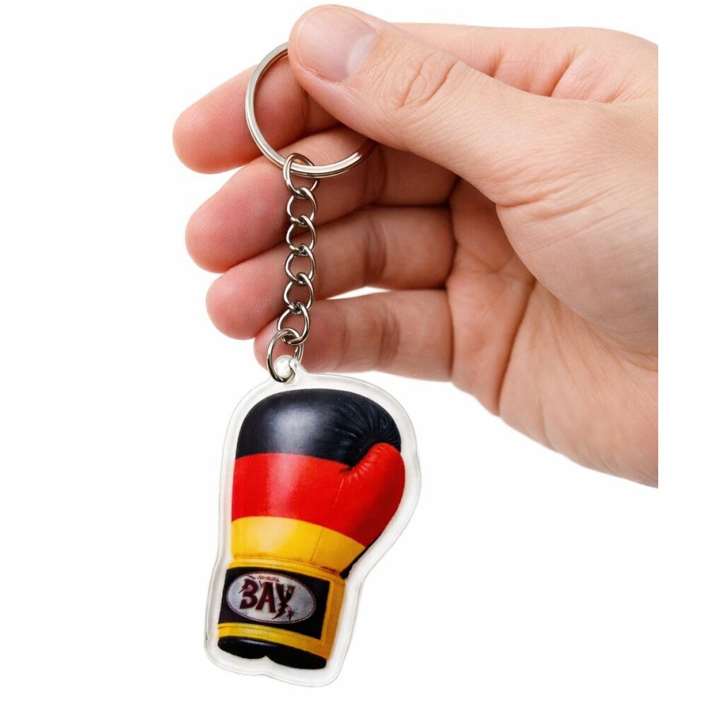 BAY Mini Germany Boxhandschuhe Schlüsselanhänger aus Acry 2Dl